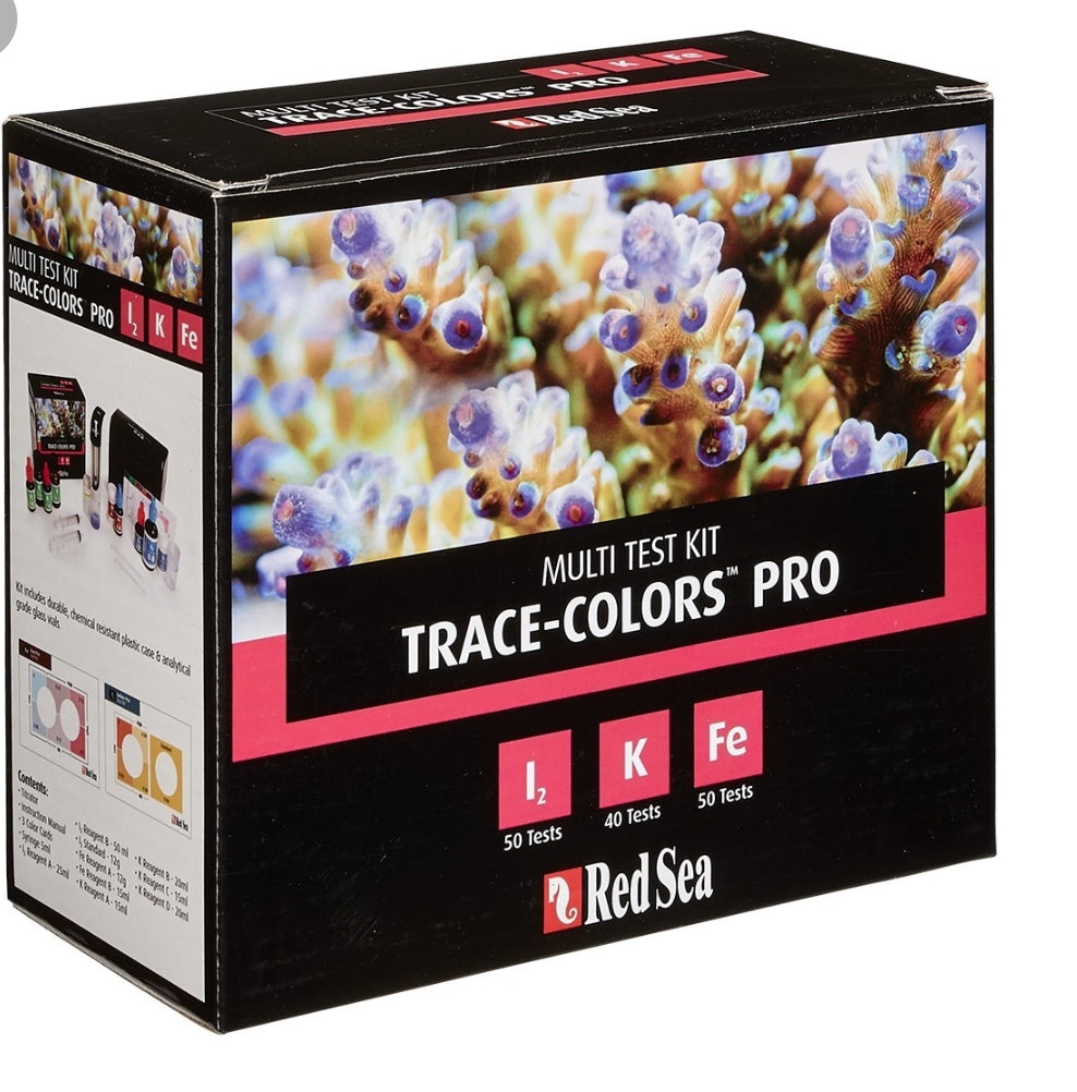 Red Sea Multi Test Kit Trace Colors pro