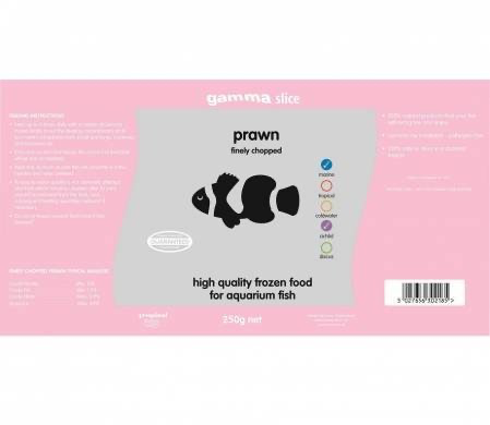 Gamma Frozen Flat Pack Food 250g Prawn
